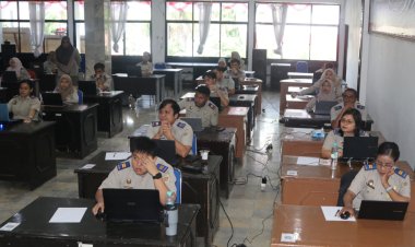 Enam Pegawai Kantor Pertanahan Kota Jayapura Ikuti Asesmen Pemetaan dan Pengisian Kelompok Rencana Suksesi Jabatan Pengawas Tahun 2026