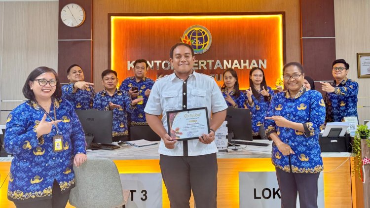 Octovianus Santoso Terpilih sebagai Petugas Loket Terbaik Bulan September 2026
