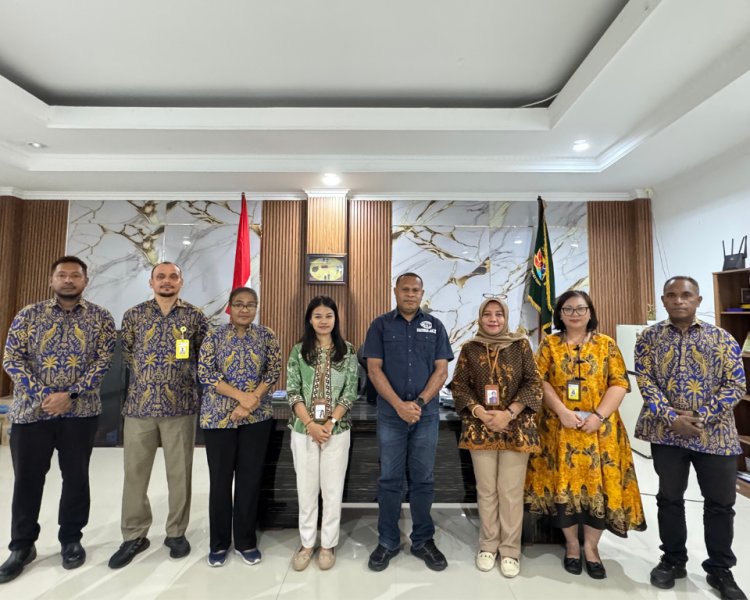Kantor Pertanahan Kota Jayapura Terima Kunjungan Ombudsman RI Perwakilan Papua dalam Penilaian Maladministrasi Pelayanan Publik Tahun 2026